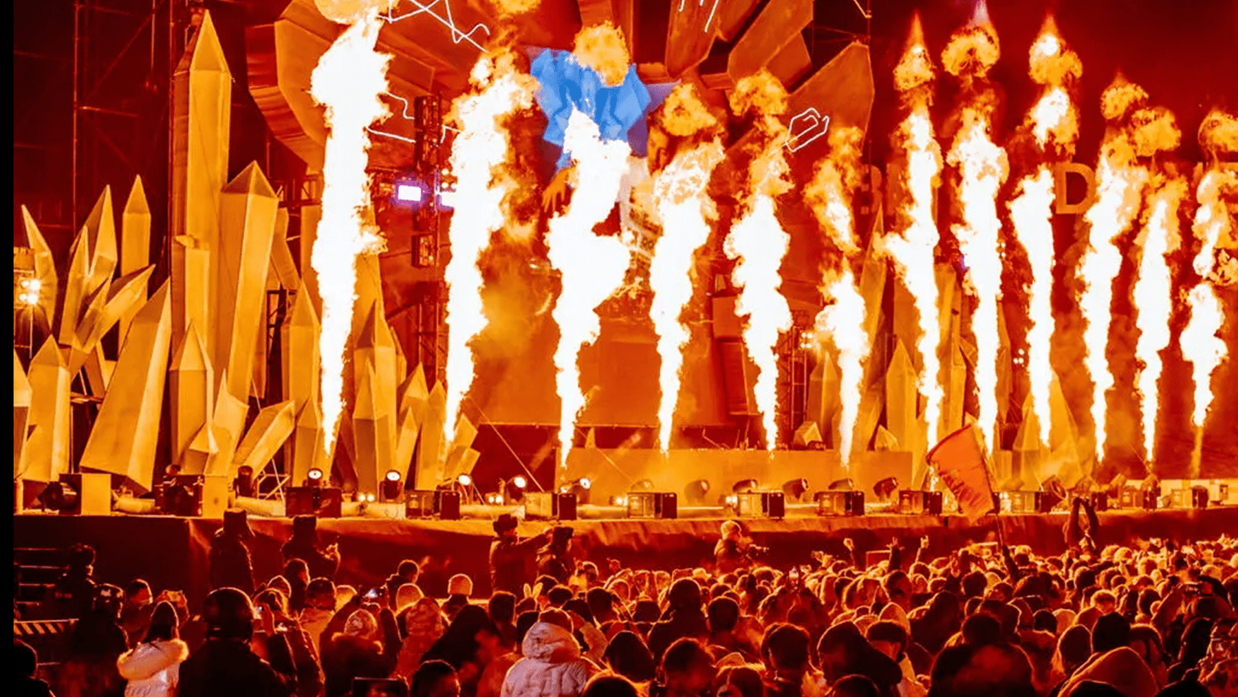 CIRCLE FLAMER X-F1800 effect - Pyro machine by Showven | Sparkularshop