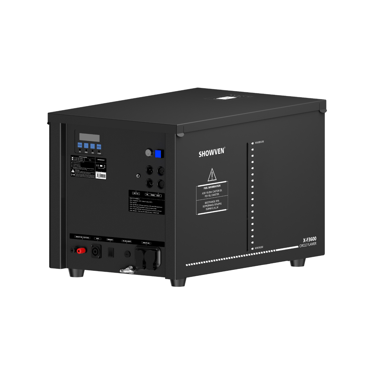 CIRCLE FLAMER X-F3600 - Pyro machine by Showven | Sparkularshop