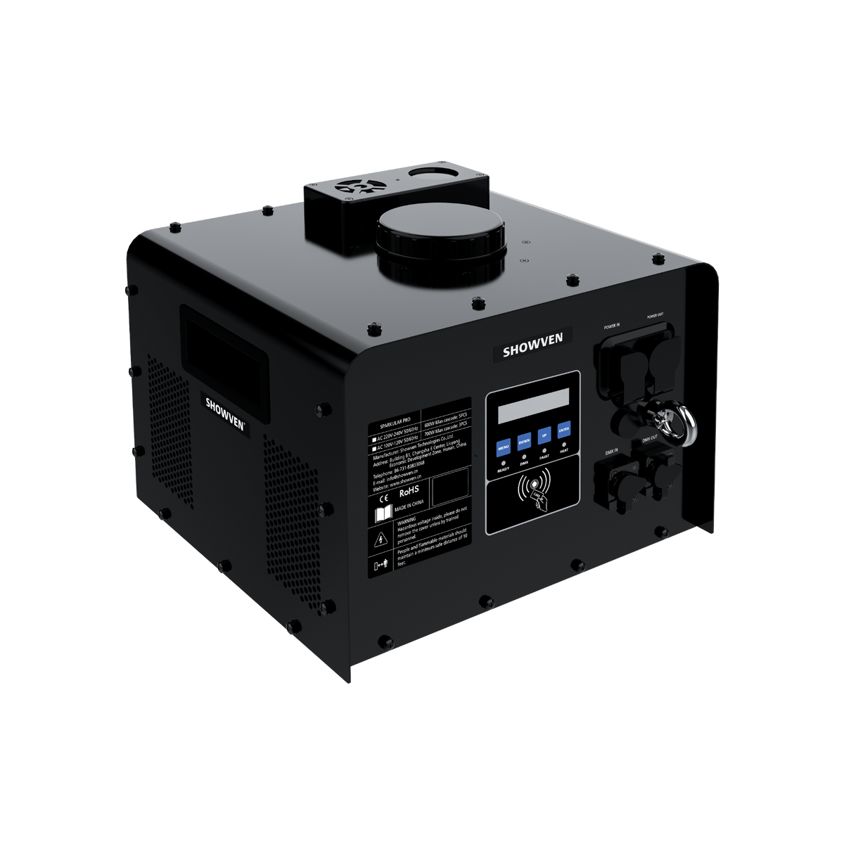 SPARKULAR PRO - Spark fountain machine by Showven | Sparkularshop