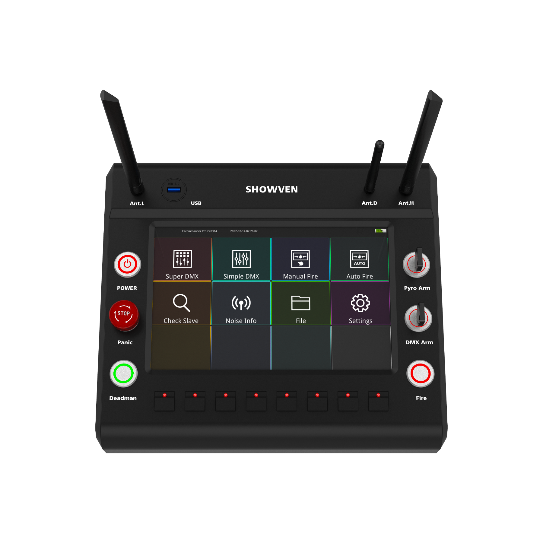FX Commander - Showven Spezialeffekte und Pyro-Show-Controller